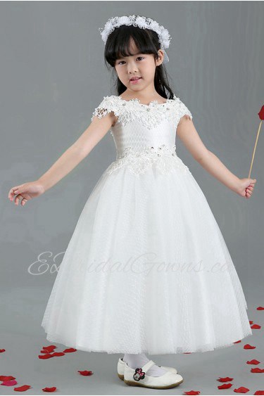 A-line Flower Girl Dress