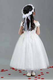 A-line Flower Girl Dress