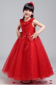 A-line Flower Girl Dress