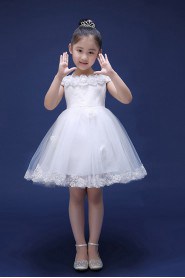 A-line Flower Girl Dress