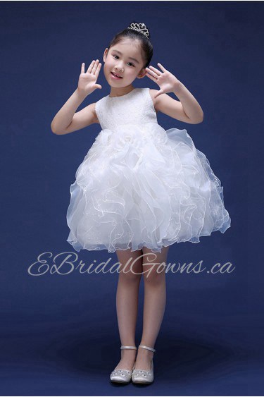 A-line Flower Girl Dress