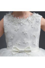 A-line Lace Flower Girl Dress