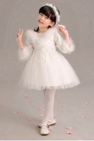 A-line Flower Girl Dress