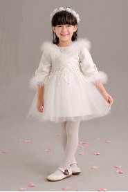 A-line Flower Girl Dress