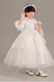 A-line Flower Girl Dress