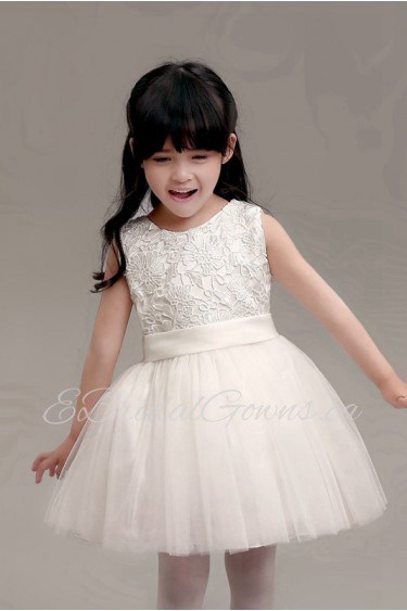 A-line Flower Girl Dress