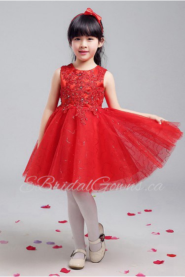 A-line Flower Girl Dress