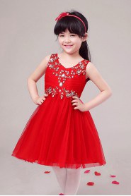 A-line Flower Girl Dress