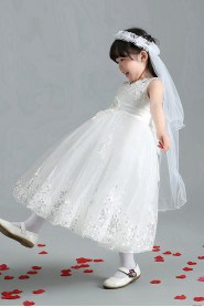 A-line Flower Girl Dress