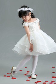 A-line Off-the-shoulder A-line Flower Girl Dress