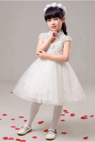 A-line Flower Girl Dress