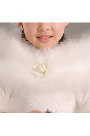 A-line Long Sleeve Flower Girl Dress