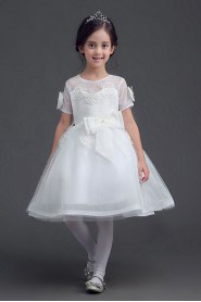 A-line Flower Girl Dress