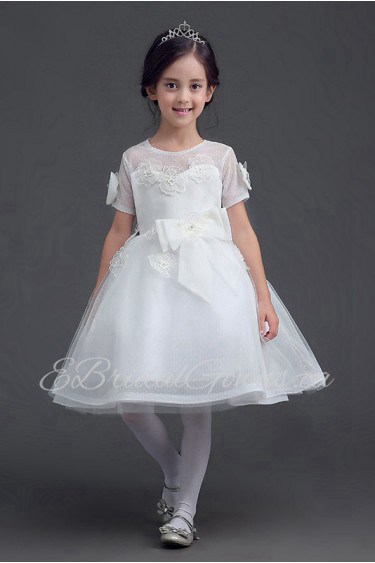 A-line Flower Girl Dress