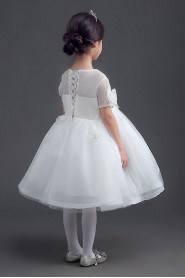 A-line Flower Girl Dress