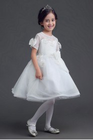 A-line Flower Girl Dress