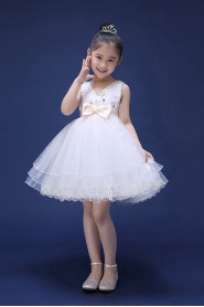 A-line Flower Girl Dress