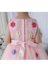 A-line Flower Girl Dress