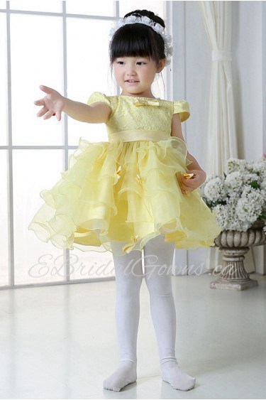 A-line Flower Girl Dress