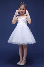 A-line Flower Girl Dress