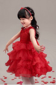 A-line Flower Girl Dress