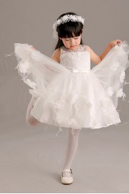 A-line Long Sleeve Flower Girl Dress