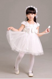 Long Sleeve A-line Flower Girl Dress