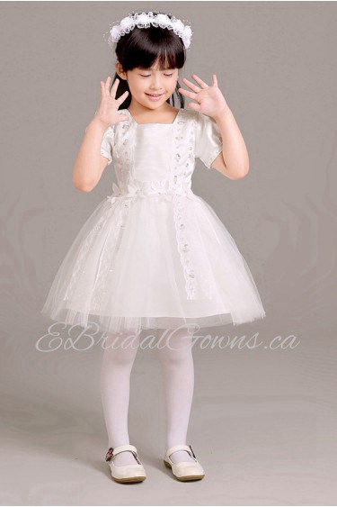 A-line Flower Girl Dress