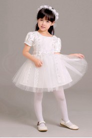 A-line Flower Girl Dress