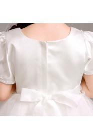 A-line Flower Girl Dress