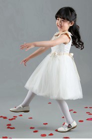 A-line Flower Girl Dress