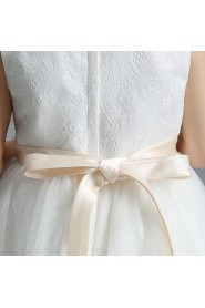 A-line Flower Girl Dress