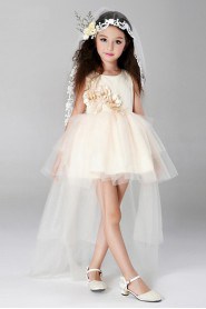 A-line Flower Girl Dress