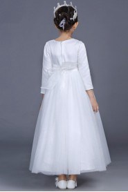 A-line Long Sleeve Flower Girl Dress