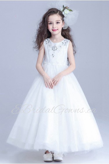 A-line Flower Girl Dress