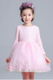 A-line Flower Girl Dress