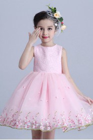 A-line Flower Girl Dress