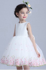 A-line Flower Girl Dress