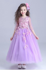 A-line Flower Girl Dress