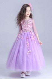 A-line Flower Girl Dress