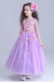 A-line Flower Girl Dress