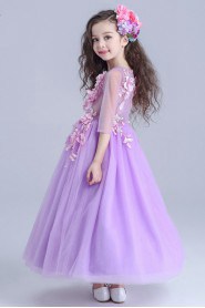 A-line Flower Girl Dress