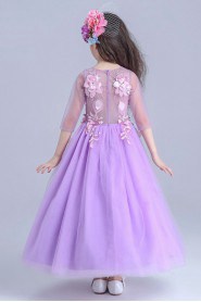 A-line Flower Girl Dress