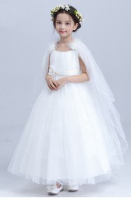 Long Sleeve A-line Flower Girl Dress