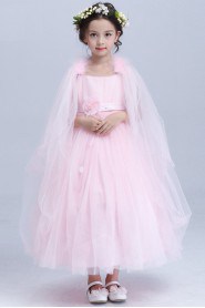 Long Sleeve A-line Flower Girl Dress