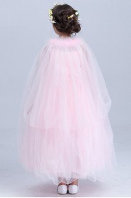 Long Sleeve A-line Flower Girl Dress