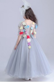 A-line Flower Girl Dress