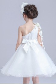 Organza A-line Flower Girl Dress