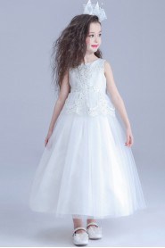 A-line Flower Girl Dress