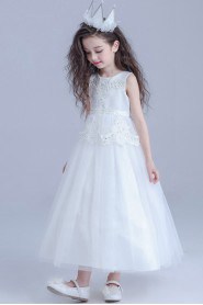 A-line Flower Girl Dress